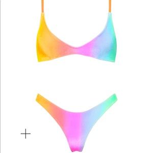 maia - rainbow triangl bikini